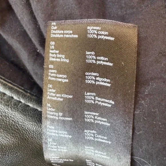 Maje Leather Jacket - Picture 6 of 9